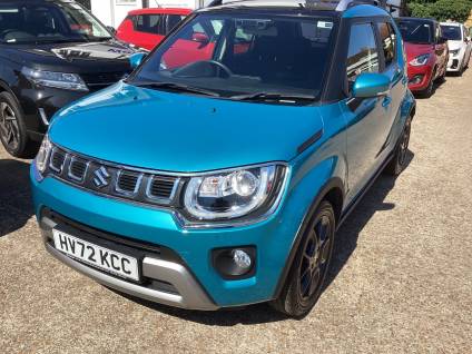Suzuki Ignis 1.2 Dualjet 12V Hybrid SZ5 5dr Hatchback Petrol Blue