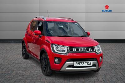 Suzuki Ignis 1.2 IGNIS SZ5 DUALJET MHEV CV Hatchback Hybrid Electric RED at Suzuki UCL Milton Keynes