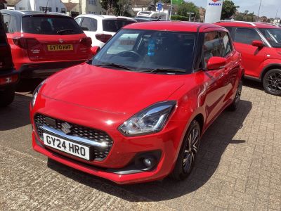 Suzuki Swift 1.2 Dualjet 83 12V Hybrid SZ5 5dr Auto Hatchback Petrol Red at Suzuki UCL Milton Keynes