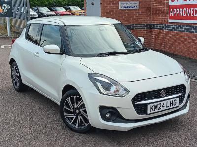 Suzuki Swift 1.2 Dualjet 83 12V Hybrid SZ5 5dr Auto Hatchback Petrol WHITE at Suzuki UCL Milton Keynes