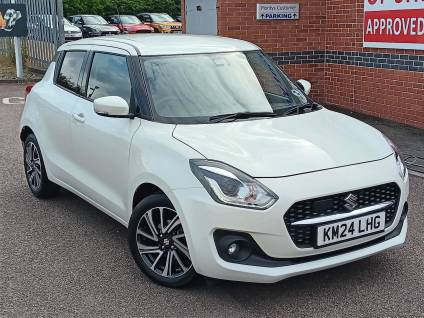 Suzuki Swift 1.2 Dualjet 83 12V Hybrid SZ5 5dr Auto Hatchback Petrol WHITE