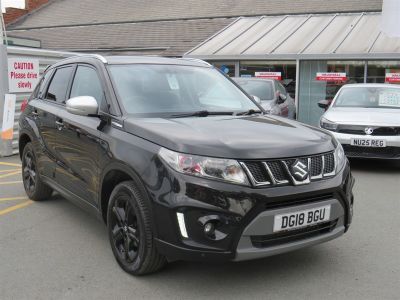 Suzuki Vitara 1.4 Boosterjet S SUV 5dr Petrol Manual ALLGRIP Euro 6 (s/s) (140 ps) SUV Petrol Black at Suzuki UCL Milton Keynes