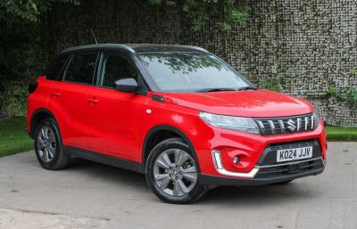 Suzuki Vitara SZ-T 1.4 Boosterjet Manual |Rear Parking Camera |Sat Nav | Apple Car Play/Android Auto | Adaptive Cruise Control | DAB Radio SUV Mild Hybrid Red/Black Roof at Suzuki UCL Milton Keynes