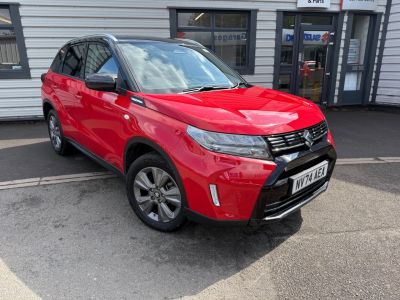 Suzuki Vitara 1.4 Boosterjet Mild Hybrid Motion 5dr Hatchback Petrol Red at Suzuki UCL Milton Keynes