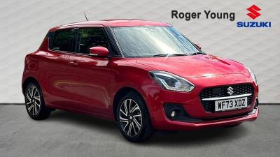 Suzuki Swift 1.2 Dualjet MHEV SZ5 Hatchback Hybrid Red at Suzuki UCL Milton Keynes