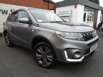 Suzuki Vitara 1.4 Boosterjet MHEV SZ-T Euro 6 (s/s) 5dr SUV Hybrid Galactic Grey at Suzuki UCL Milton Keynes