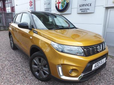 Suzuki Vitara 1.4 Boosterjet MHEV SZ-T Euro 6 (s/s) 5dr SUV Hybrid Solar Yellow at Suzuki UCL Milton Keynes