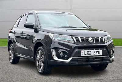 Suzuki Vitara 1.4 BOOSTERJET 48V HYBRID SZ-T 5DR AUTO 4x4 Petrol Black at Suzuki UCL Milton Keynes
