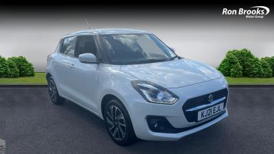 Suzuki Swift 1.2 Dualjet 83 12V Hybrid SZ5 5dr Auto Hatchback Petrol WHITE at Suzuki UCL Milton Keynes