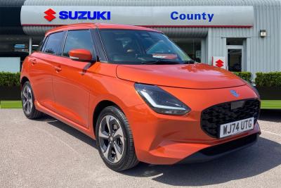 Suzuki Swift 1.2 Mild Hybrid Ultra 5dr CVT Hatchback Petrol ORANGE at Suzuki UCL Milton Keynes