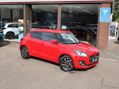 Suzuki Swift 1.2 Dualjet 83 12V Hybrid SZ5 5dr Hatchback Petrol RED at Suzuki UCL Milton Keynes