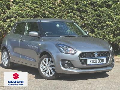 Suzuki Swift 1.2 Dualjet 83 12V Hybrid SZ-T 5dr Auto Hatchback Petrol SILVER at Suzuki UCL Milton Keynes