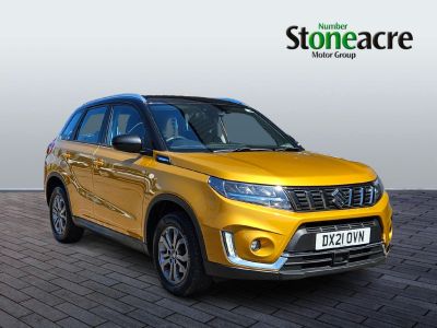 Suzuki Vitara 1.4 Boosterjet 48V Hybrid SZ4 5dr Hatchback Hybrid Yellow at Suzuki UCL Milton Keynes