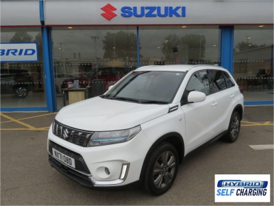 Suzuki Vitara 1.4 Boosterjet 48V Hybrid SZ-T ALLGRIP 5dr Estate Petrol White at Suzuki UCL Milton Keynes