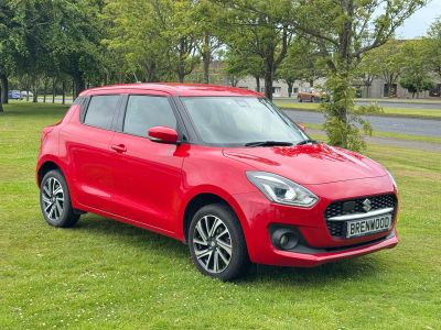 Suzuki Swift 1.2 Dualjet MHEV SZ5 Hatchback 5dr Petrol Hybrid Manual ALLGRIP Euro 6 (s/s) (83 ps) Hatchback Hybrid Red at Suzuki UCL Milton Keynes