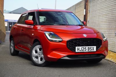 Suzuki Swift 1.2 Mild Hybrid Motion Hatchback Petrol Burning Red Metallic at Suzuki UCL Milton Keynes