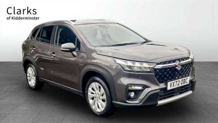 Suzuki S-Cross 1.4 Boosterjet MHEV Motion SUV 5dr Petrol Hybrid Manual Euro 6 (s/s) (129 ps) SUV Hybrid Grey