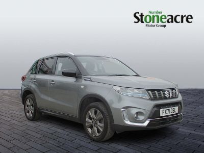 Suzuki Vitara 1.4 Boosterjet 48V Hybrid SZ-T 5dr Hatchback Hybrid Grey at Suzuki UCL Milton Keynes