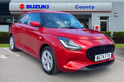 Suzuki Swift 1.2 Mild Hybrid Motion 5dr Hatchback Petrol RED