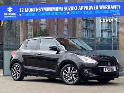 Suzuki Swift 1.2 Dualjet 83 12V Hybrid SZ5 5dr Hatchback Petrol Black at Suzuki UCL Milton Keynes