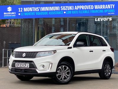 Suzuki Vitara 1.4 Boosterjet 48V Hybrid Go 5dr Hatchback Petrol White at Suzuki UCL Milton Keynes