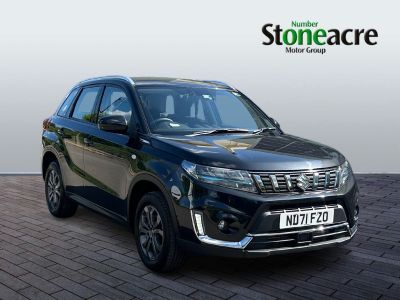 Suzuki Vitara 1.4 Boosterjet 48V Hybrid SZ4 5dr Hatchback Hybrid Black at Suzuki UCL Milton Keynes