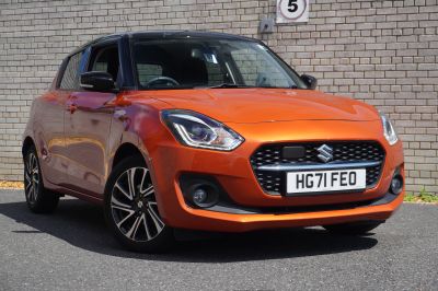 Suzuki Swift 1.2 Dualjet 83 12V Hybrid SZ5 Hatchback Petrol Metallic - Flame orange/Super black at Suzuki UCL Milton Keynes