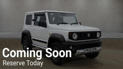 Suzuki Jimny 1.5 SZ5 ALLGRIP 3dr Estate Petrol WHITE at Suzuki UCL Milton Keynes
