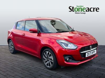 Suzuki Swift 1.2 Dualjet 83 12V Hybrid SZ5 5dr Hatchback Hybrid Red at Suzuki UCL Milton Keynes