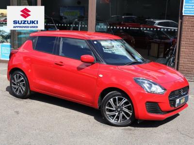 Suzuki Swift 1.2 Dualjet 83 12V Hybrid SZ-L 5dr Hatchback Petrol RED at Suzuki UCL Milton Keynes