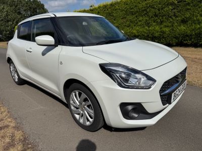 Suzuki Swift 1.2 Dualjet 83 12V Hybrid SZ-T 5dr Auto HATCHBACK Petrol White at Suzuki UCL Milton Keynes