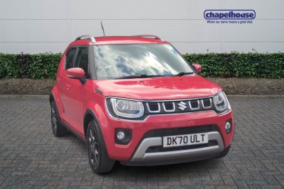 Suzuki Ignis 1.2 Dualjet 12V Hybrid SZ5 5dr CVT SUV Petrol Red at Suzuki UCL Milton Keynes