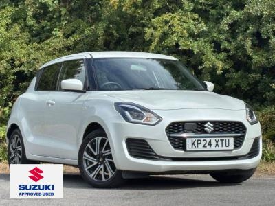 Suzuki Swift 1.2 Dualjet 83 12V Hybrid SZ-L 5dr Hatchback Petrol WHITE at Suzuki UCL Milton Keynes