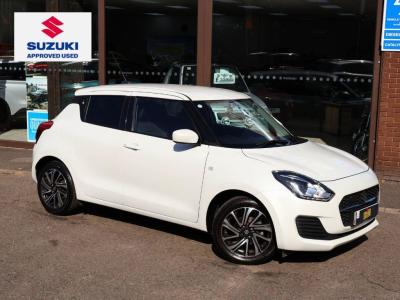 Suzuki Swift 1.2 Dualjet 83 12V Hybrid SZ-L 5dr Hatchback Petrol WHITE at Suzuki UCL Milton Keynes
