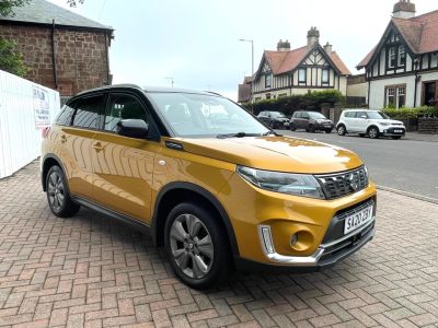 Suzuki Vitara 1.4 Boosterjet 48V Hybrid SZ-T 5dr Hatchback Petrol Yellow at Suzuki UCL Milton Keynes