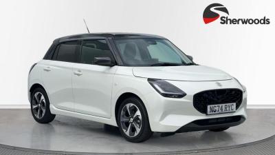 Suzuki Swift 1.2 MHEV Motion Hatchback 5dr Petrol Hybrid CVT Euro 6 (s/s) (82 ps) Hatchback Hybrid White at Suzuki UCL Milton Keynes