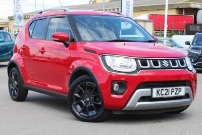 Suzuki Ignis 1.2 Dualjet 12V Hybrid SZ5 ALLGRIP 5dr Hatchback Hybrid Red at Suzuki UCL Milton Keynes