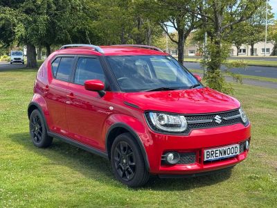 Suzuki Ignis 1.2 Dualjet MHEV SZ-T Hatchback 5dr Petrol Hybrid Manual Euro 6 (s/s) (90 ps) Hatchback Hybrid Red at Suzuki UCL Milton Keynes