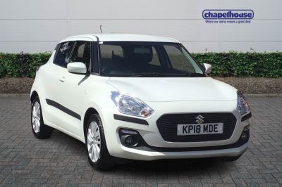 Suzuki Swift 1.0 Boosterjet SZ-T 5dr Hatchback Petrol White at Suzuki UCL Milton Keynes