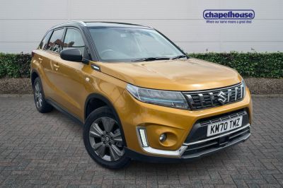Suzuki Vitara 1.4 Boosterjet 48V Hybrid SZ-T 5dr SUV Petrol Yellow at Suzuki UCL Milton Keynes