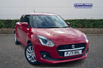 Suzuki Swift 1.2 Dualjet 83 12V Hybrid SZ-T 5dr Hatchback Petrol Red at Suzuki UCL Milton Keynes