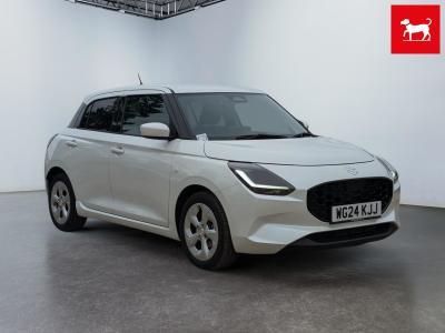 Suzuki Swift 1.2 MHEV Motion Hatchback 5dr Petrol Hybrid Manual Euro 6 (s/s) (82 ps) Hatchback Hybrid White at Suzuki UCL Milton Keynes