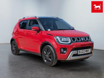 Suzuki Ignis 1.2 Dualjet MHEV SZ5 Hatchback 5dr Petrol Hybrid CVT Euro 6 (s/s) (83 ps) Hatchback Hybrid Red at Suzuki UCL Milton Keynes