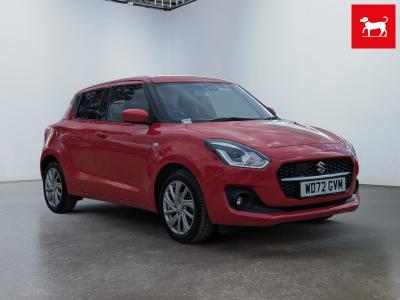 Suzuki Swift 1.2 Dualjet MHEV SZ-T Hatchback 5dr Petrol Hybrid CVT Euro 6 (s/s) (83 ps) Hatchback Hybrid Red at Suzuki UCL Milton Keynes