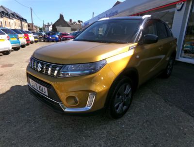 Suzuki Vitara 1.4 Boosterjet 48V Hybrid SZ-T 5dr Auto Hatchback Petrol Yellow at Suzuki UCL Milton Keynes