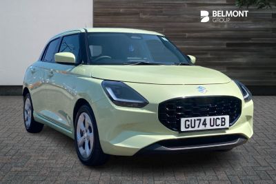 Suzuki Swift 1.2 Mild Hybrid Motion 5dr Hatchback Petrol Yellow at Suzuki UCL Milton Keynes