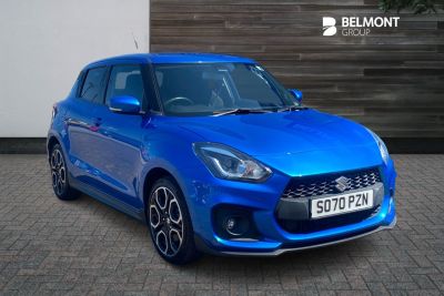 Suzuki Swift 1.4 Boosterjet 48V Hybrid Sport 5dr Hatchback Petrol Blue at Suzuki UCL Milton Keynes