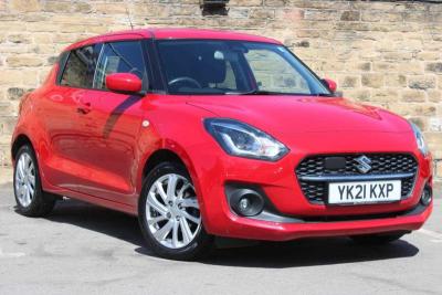 Suzuki Swift 1.2 Dualjet 83 12V Hybrid SZ-T 5dr Auto Hatchback Hybrid Red at Suzuki UCL Milton Keynes