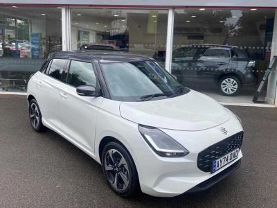 Suzuki Swift 5dr Hat 1.2 Mild Hybrid Ultra Hatchback Hybrid White at Suzuki UCL Milton Keynes