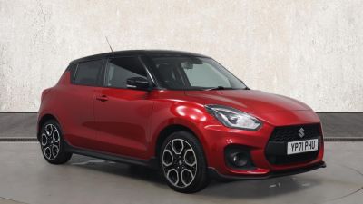 Suzuki Swift 1.4 Boosterjet MHEV Sport Hatchback 5dr Petrol Hybrid Manual Euro 6 (s/s) (129 ps) Hatchback Petrol Hybrid Red at Suzuki UCL Milton Keynes